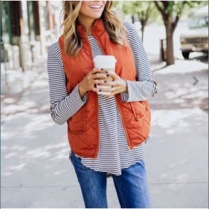 Quilted Puffy Vest
